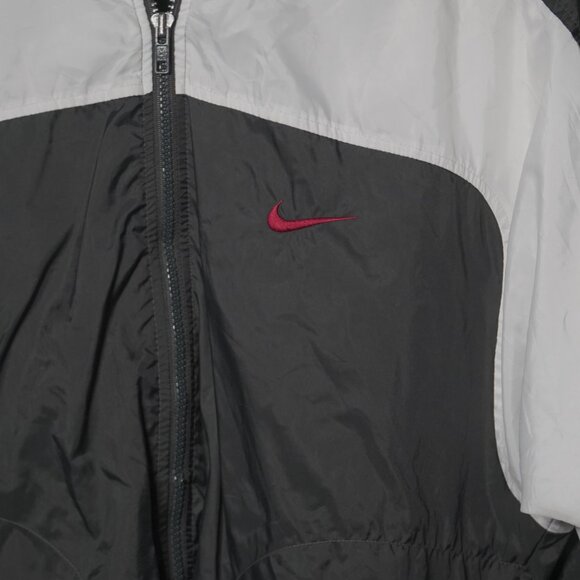 VINTAGE 90'S NIKE WINDBREAKER ZIP UP SPRING JACKET BOYS MEDIUM - Picture 5 of 14